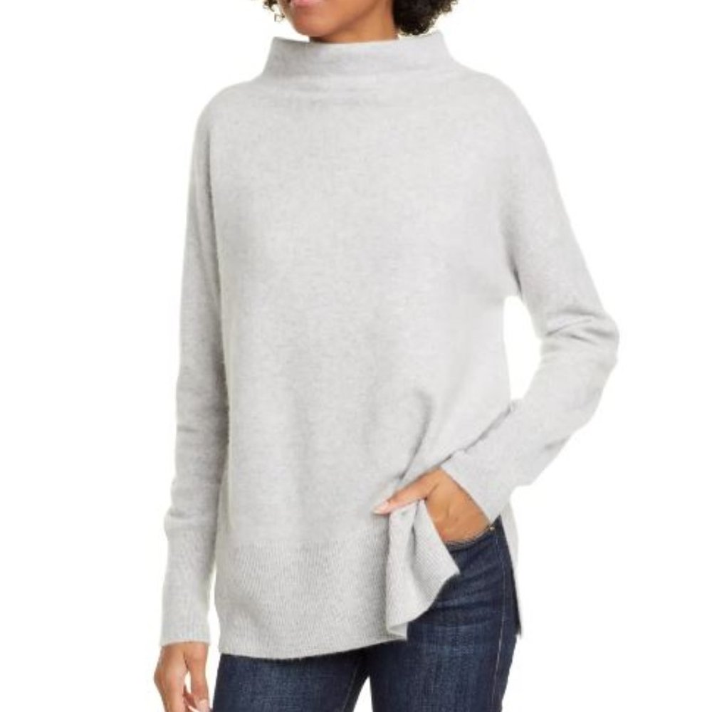 IOS NORDSTROM SIGNATURE Funnel Neck Sweater Medium